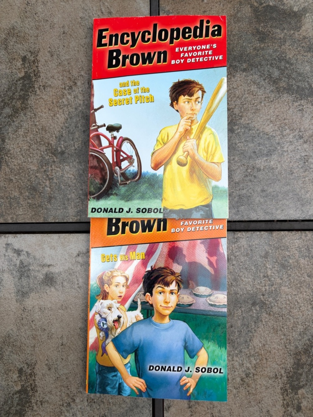 Encyclopedia Brown Kids Book Set - Book 2 & Book 4